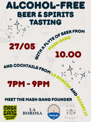 ALCOHOL-FREE BEER & SPIRITS TASTING